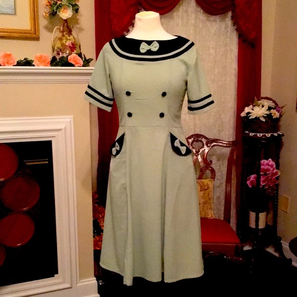 Banned Apparel Dresses & Skirts - Vintage Repro 1940s 1950s Repro Pinup Dress